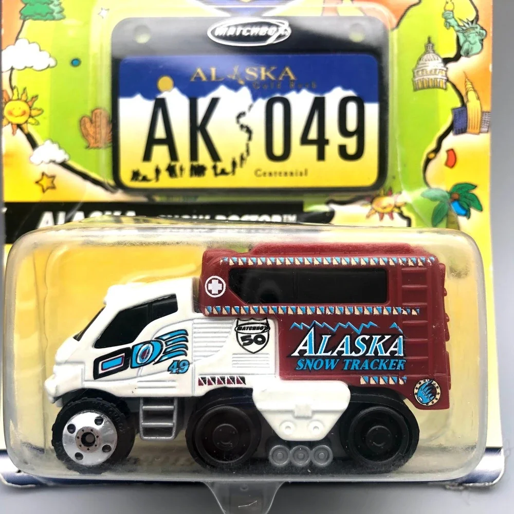 Matchbox Across America 50th Birthday Tennessee Nissan Xterra Alaska Snow Doctor